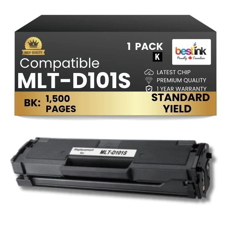 Compatible Samsung MLT-D101S Black 1 Pack