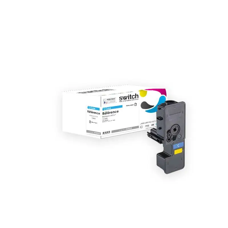 Kyocera Mita 5430 Toner Cyan compatible équivalent à 1T0C0ACNL1, TK5430C · Switch