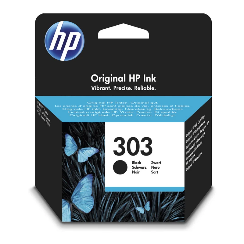 Cartouches d'encre noir d'origine HP 303 - T6N02AE