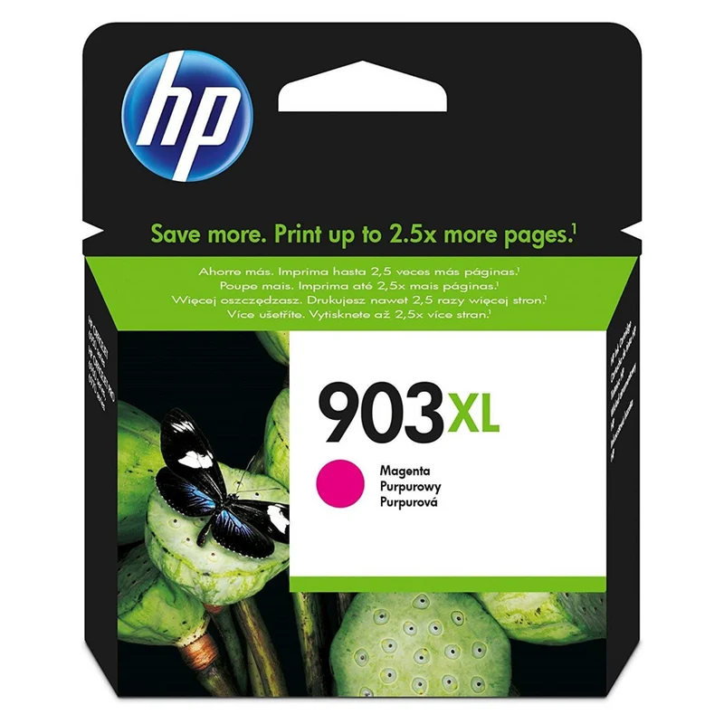 Cartouche d'encre couleur magenta d'origine HP 903XL - T6M07AE