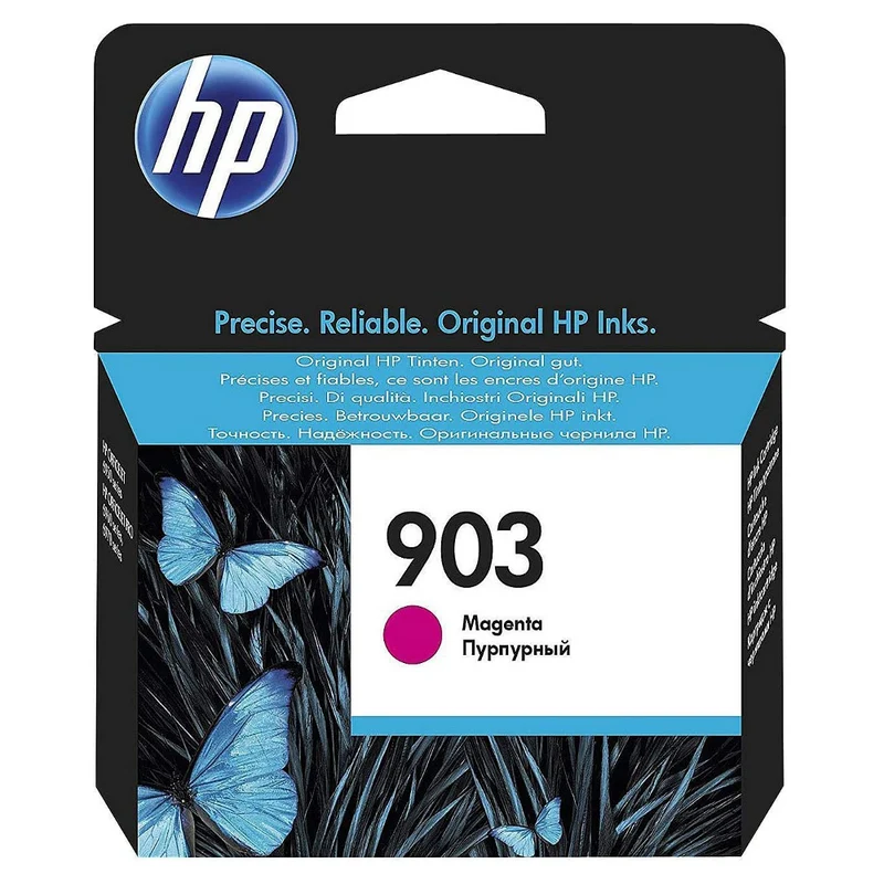 Cartouche d'encre couleur magenta d'origine HP 903 - T6L91AE