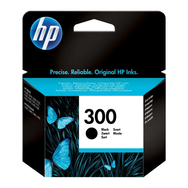 Cartouches d'encre noir d'origine HP 300 - CC640EE