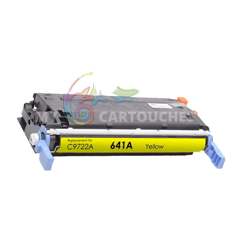 Toner Laser Pour HP 641A Yellow Toner laser HP (C9722A) Compatible