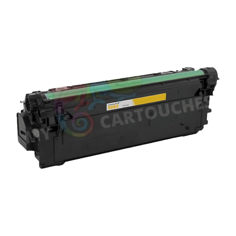 Toner Laser Pour HP 508X Yellow Toner laser HP (CF362X) Compatible