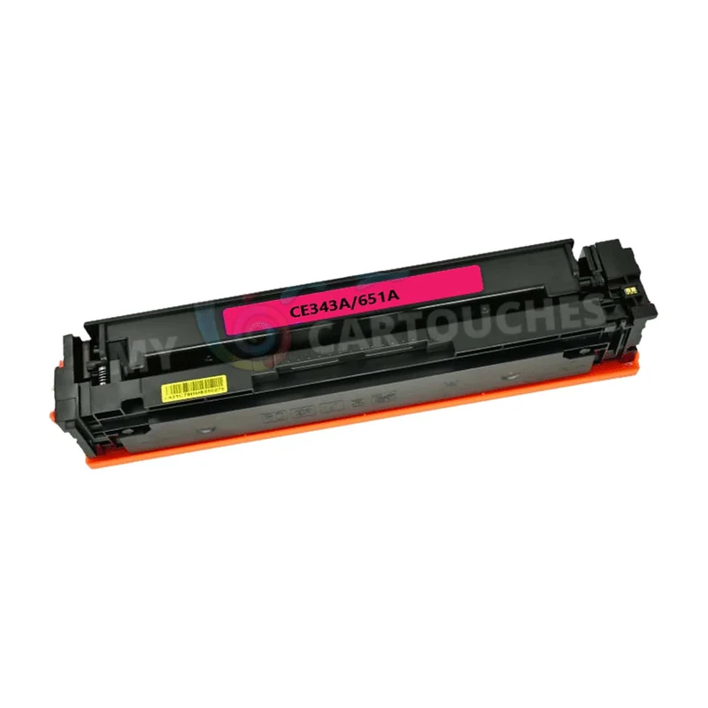 Toner Laser Pour HP 651A Magenta Toner laser HP (CE343A) Compatible