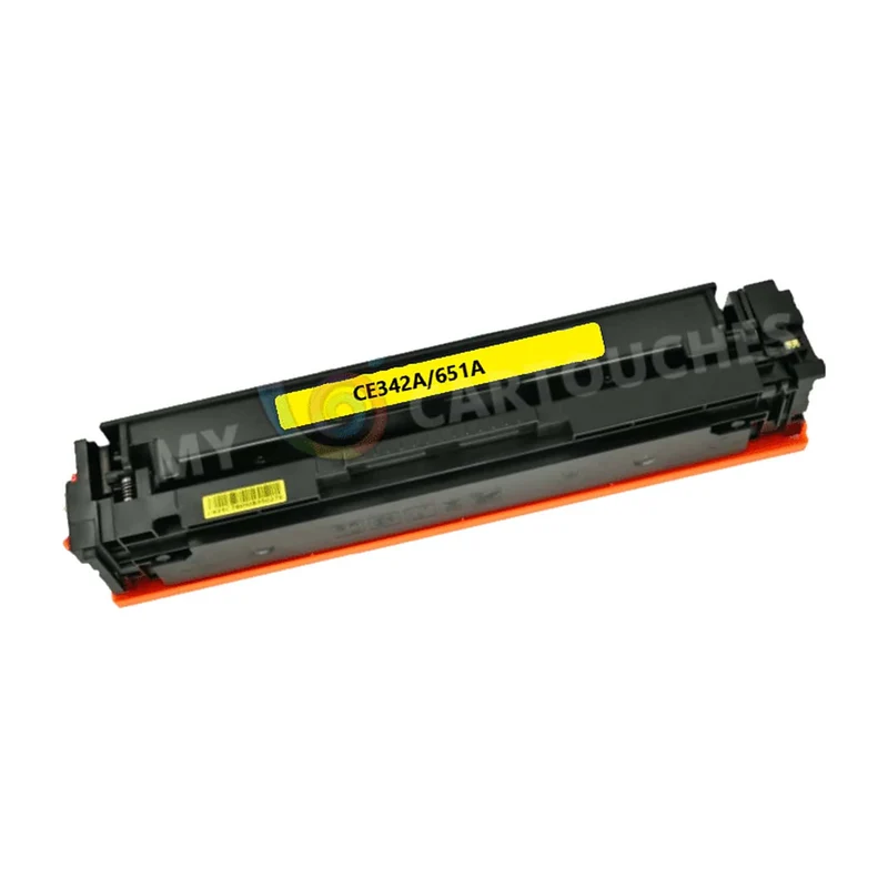 Toner Laser Pour HP 651A Yellow (CE342A) Compatible