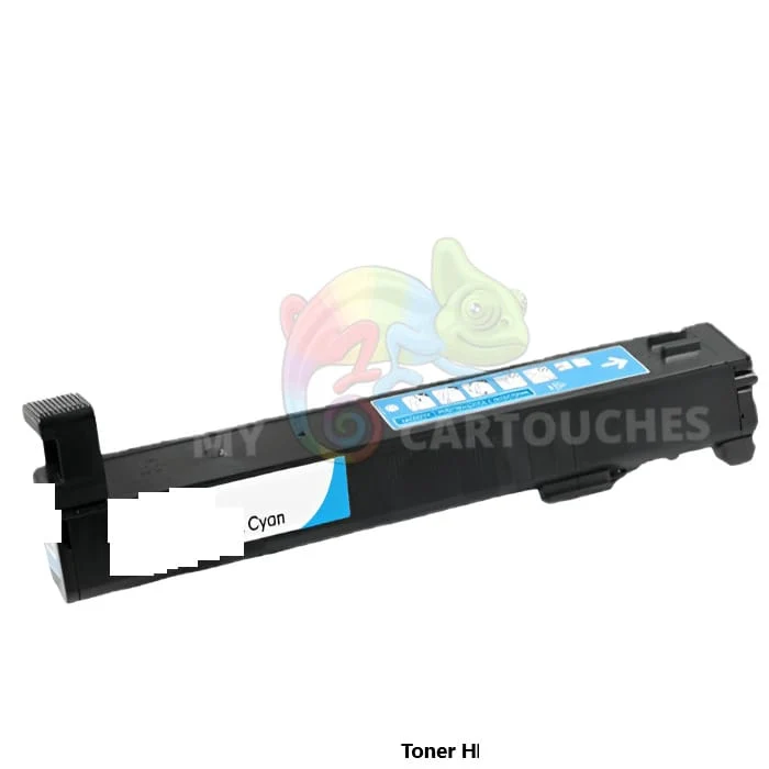 Toner Laser Pour HP 827A Cyan Toner laser HP (CF301A) Compatible