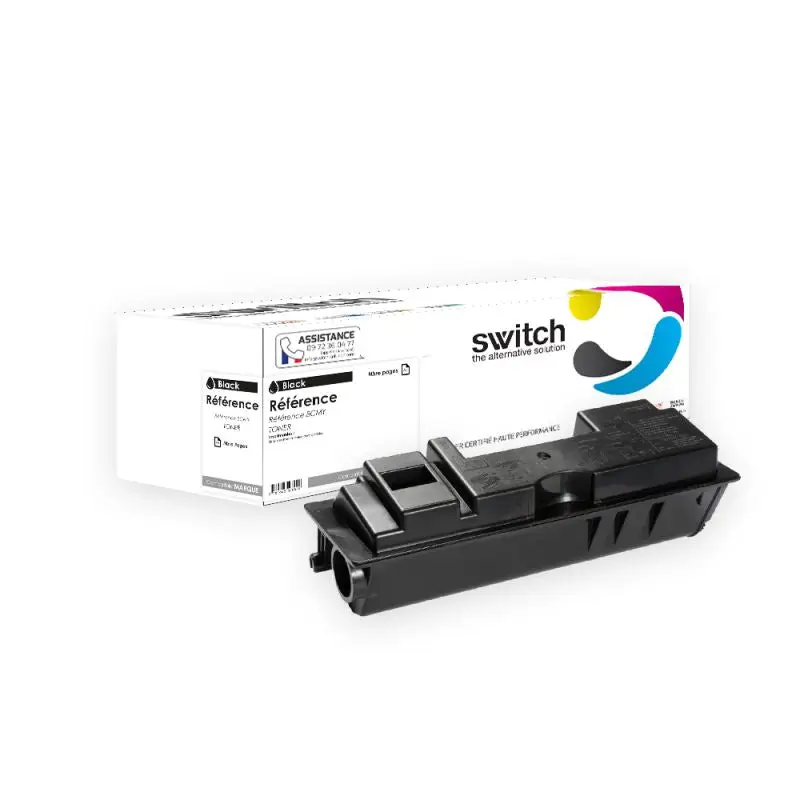 Kyocera Mita 1150 Toner Noir compatible équivalent à 1T02RV0NL0, TK-1150 · Switch