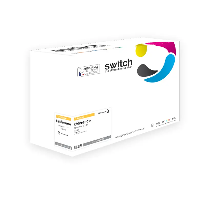 HP 924 Toner Jaune compatible équivalent à W9242MC · Switch