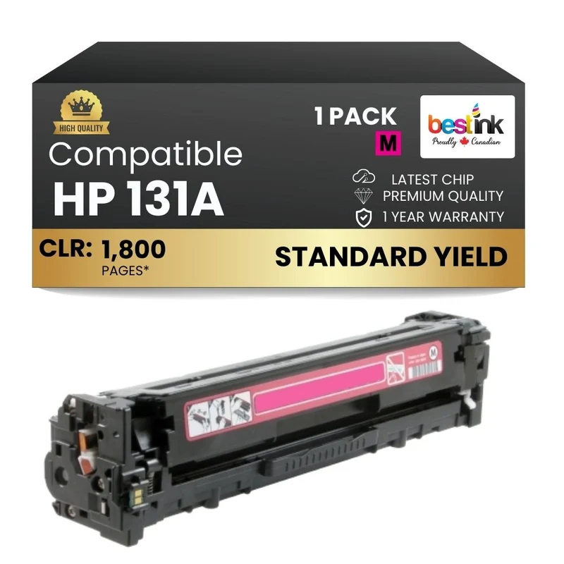 Compatible HP 131A CF213A Magenta Toner Cartridge