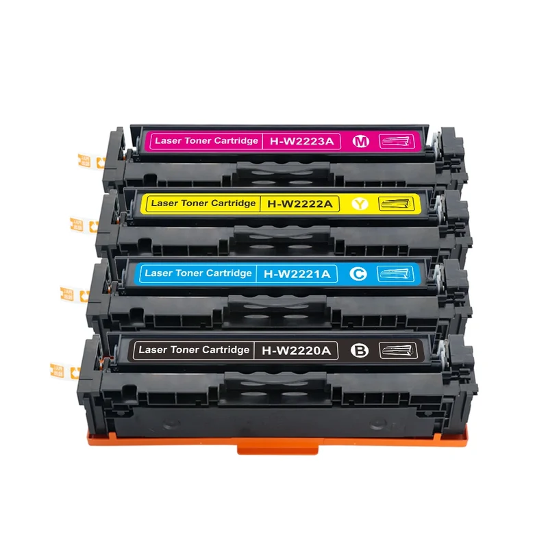 HP 222A Toner Set Compatible (Black, Cyan, Magenta, Yellow)