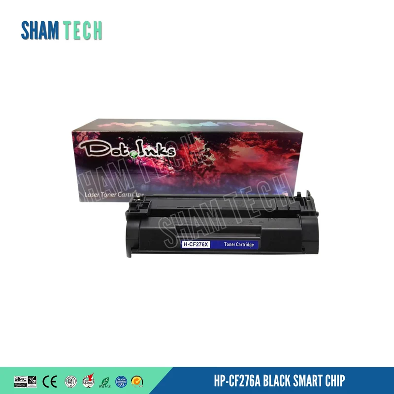 Compatible HP-CF276A Black Smart chip