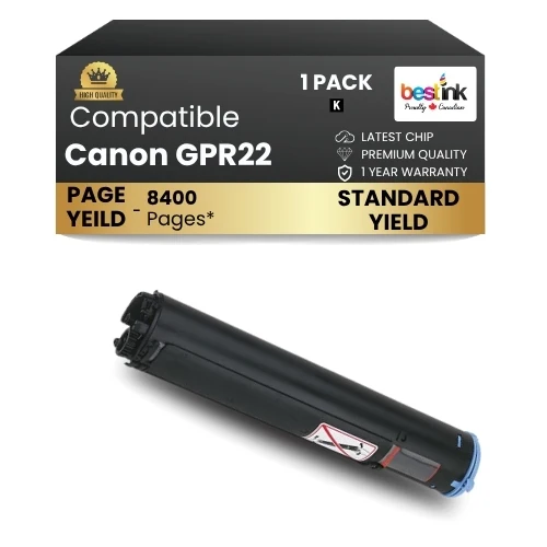 Canon GPR22 Compatible Toner Cartridge Black ( 1 Pack ) Standard Yield