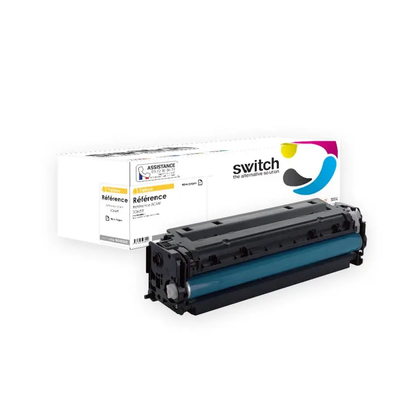 HP 415A Toner Jaune compatible équivalent à W2032A · Switch