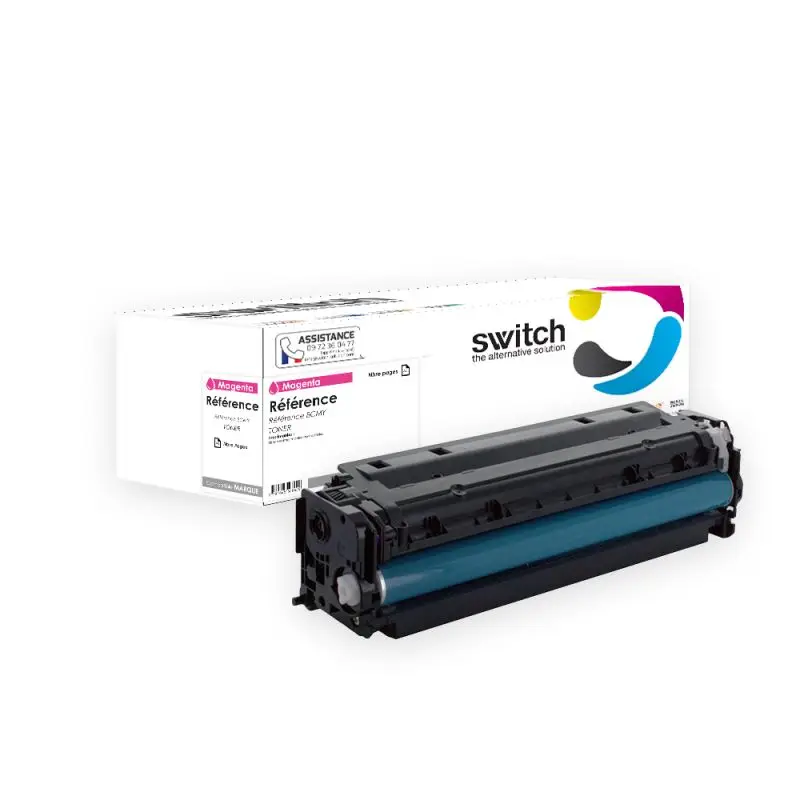 HP 415A Toner Magenta compatible équivalent à W2033A · Switch