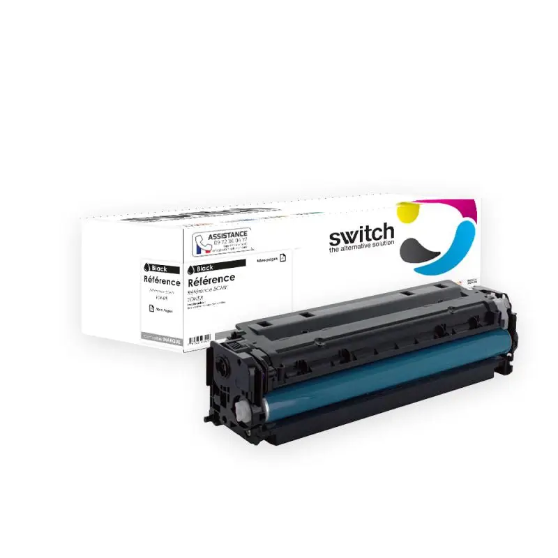 HP 415A Toner Noir compatible équivalent à W2030A · Switch