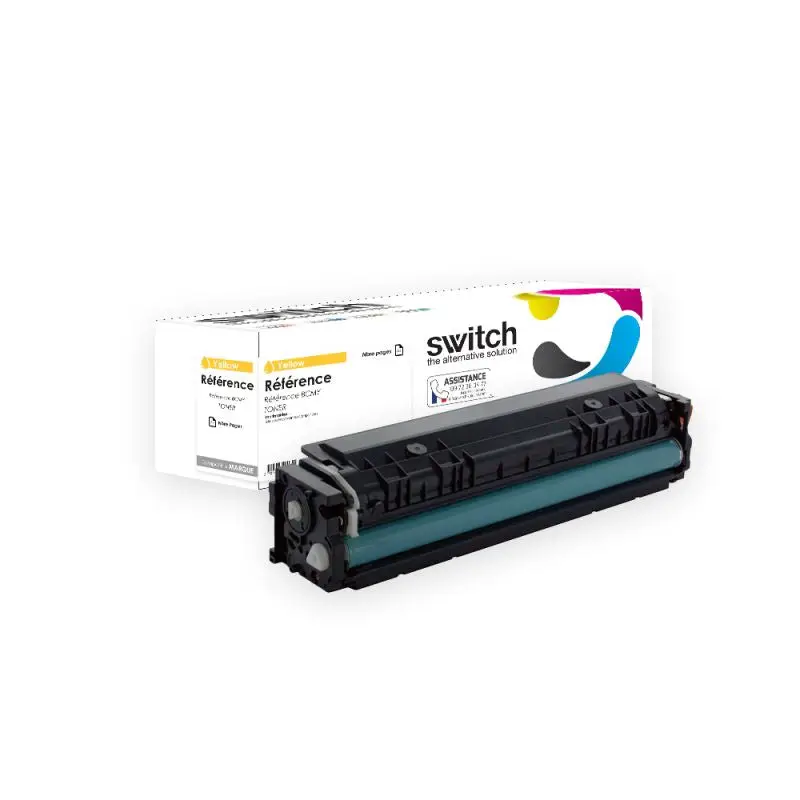 HP 126A Toner Jaune compatible équivalent à CE312A, CRG329 · Switch