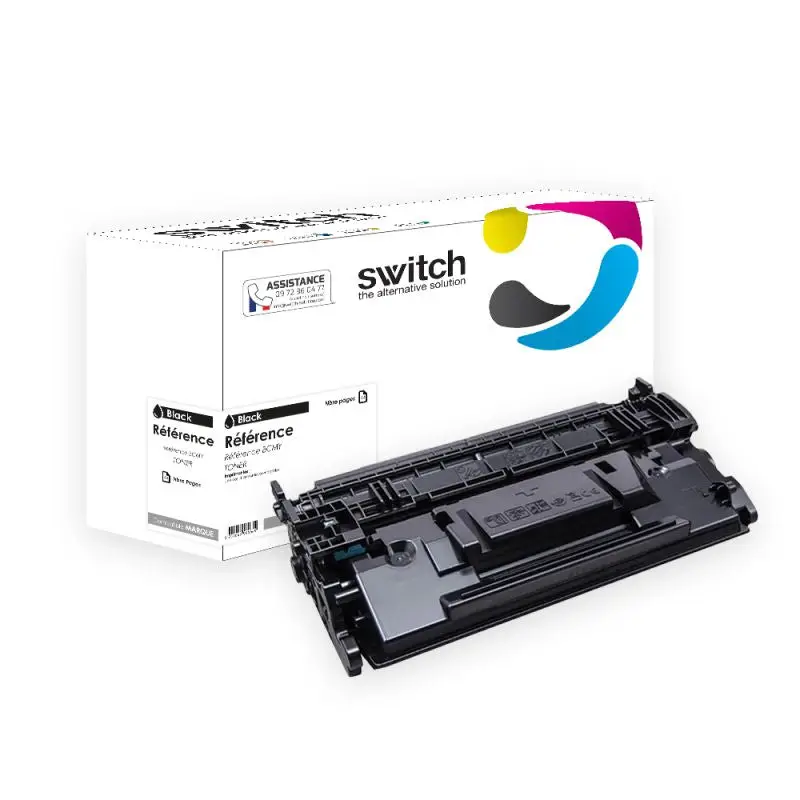 HP 89A Toner Noir compatible équivalent à CF289A · Switch