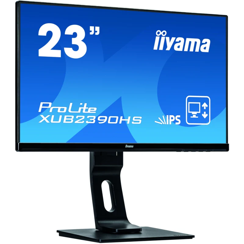 Moniteur LED IPS 23" Full HD VGA/DVI/ HDMI HP - XUB2390HS-B1