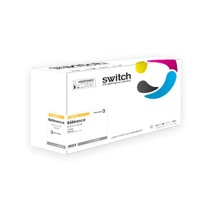 HP 311A Toner Jaune compatible équivalent à Q2682A · Switch