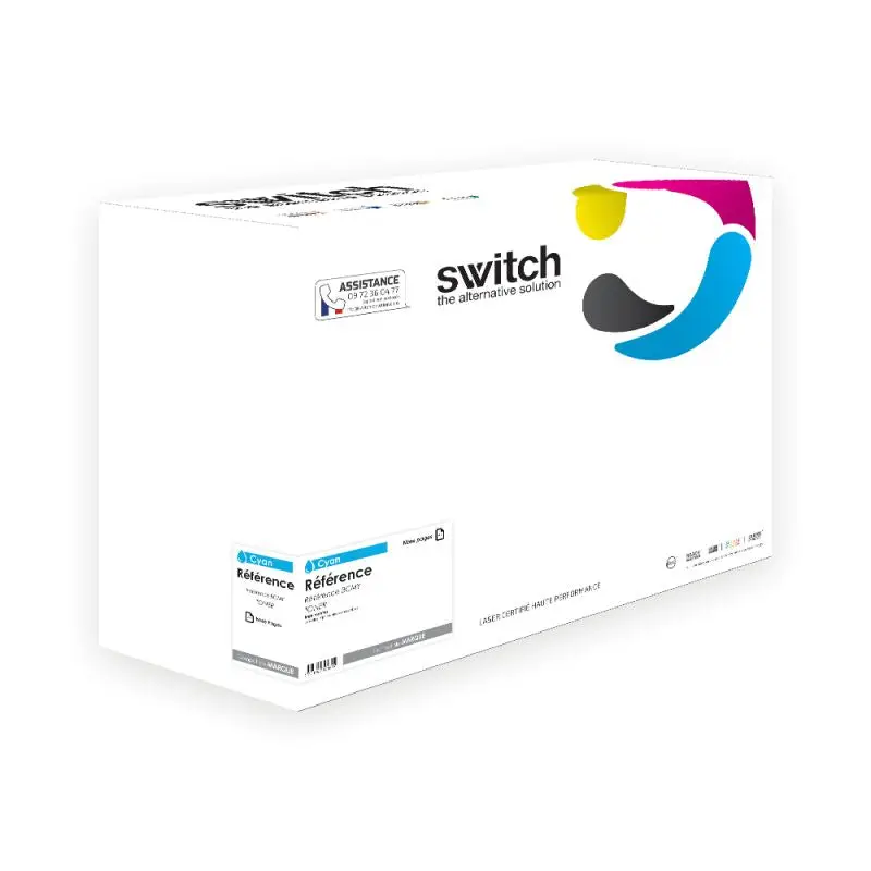 HP 308A Toner Cyan compatible équivalent à Q2671A · Switch