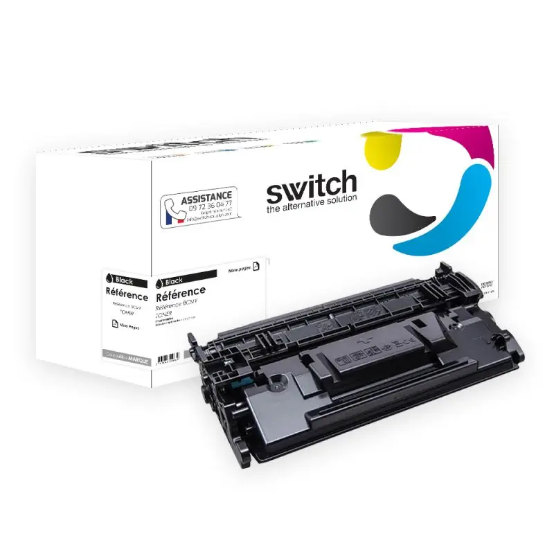 HP 59A Toner Noir compatible équivalent à CF259A · Switch