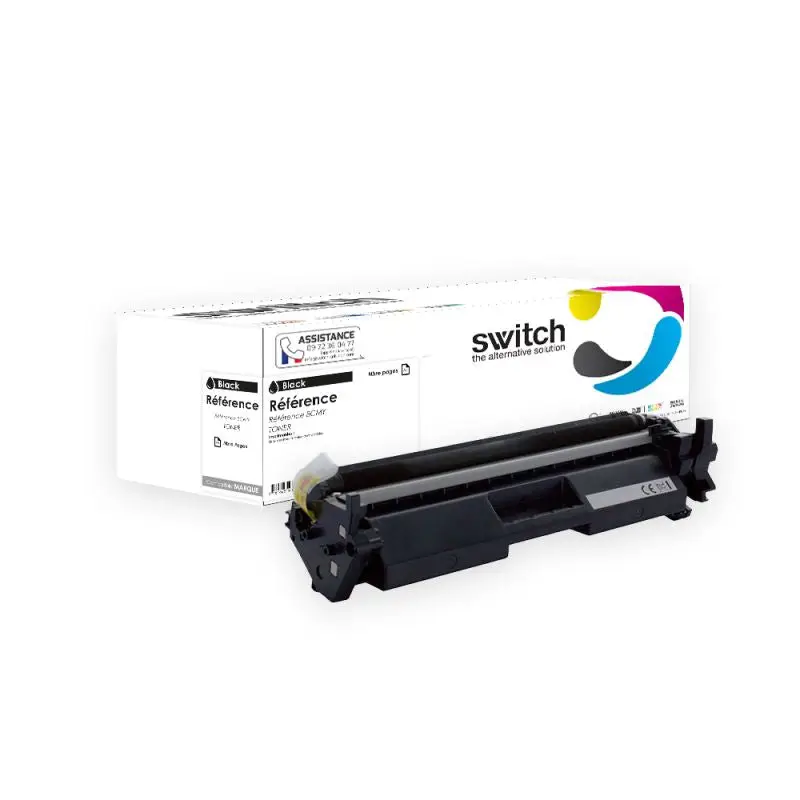 HP 30A Toner Noir compatible équivalent à CF230A · Switch