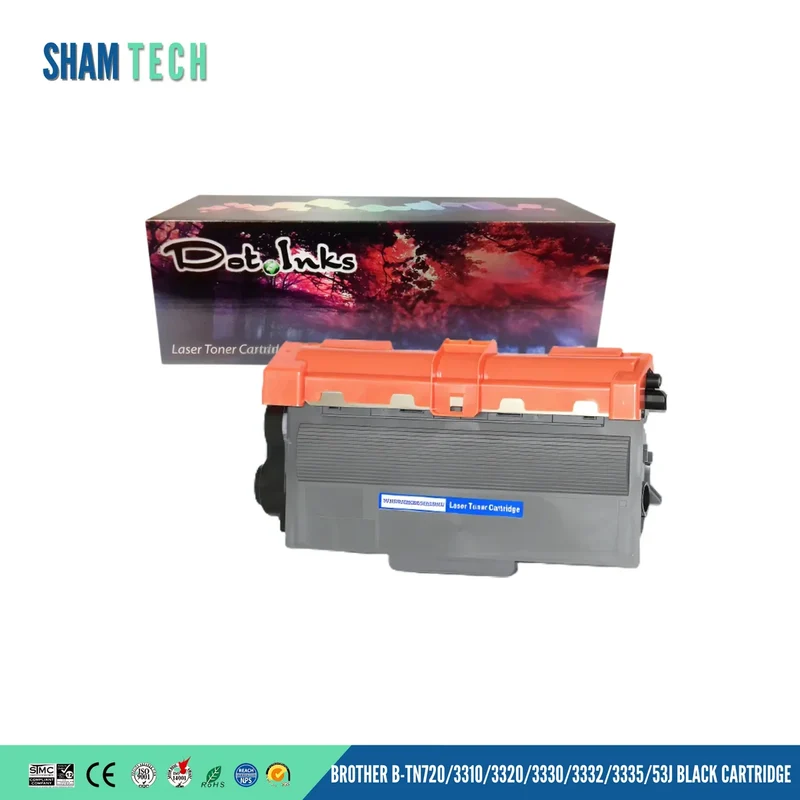 Brother TN3310 Toner Compatible | B-TN720/3320 Black