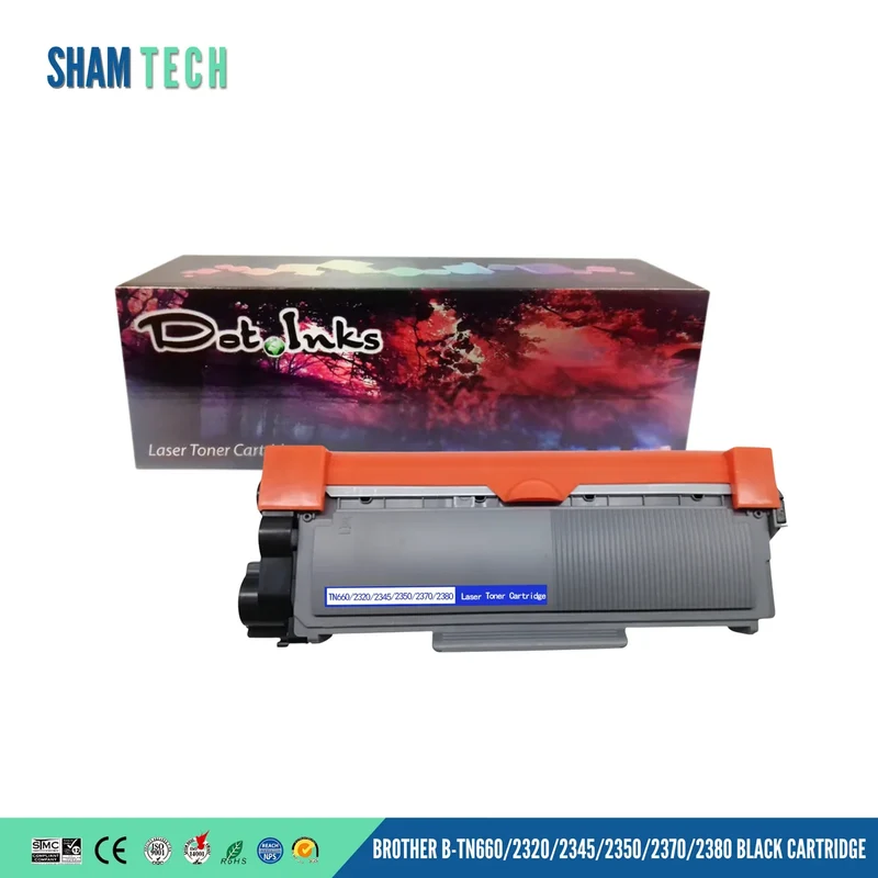 Brother B-TN660/2320/2345/2350/2370/2380 (Compatible) Black Cartridge