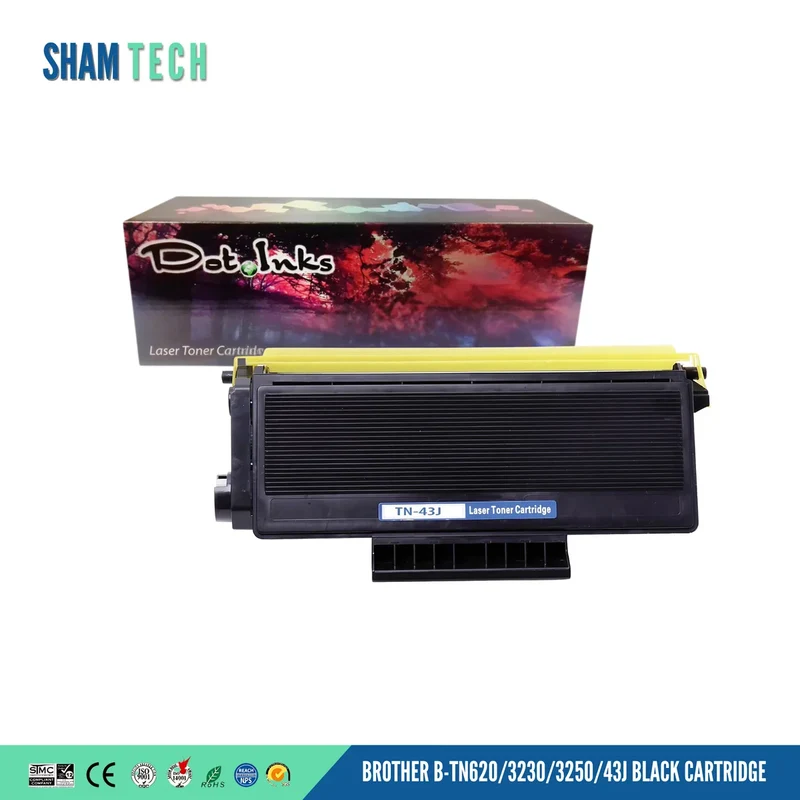 Brother B-TN620/3230/3250/43J Black Cartridge - Compatible