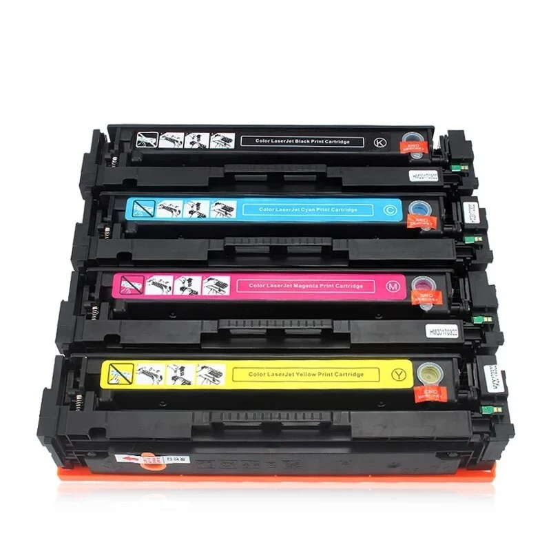 HP 202A Color Laser Toner Cartridges CF500A/CF501A/CF502A/CF503A - Compatible