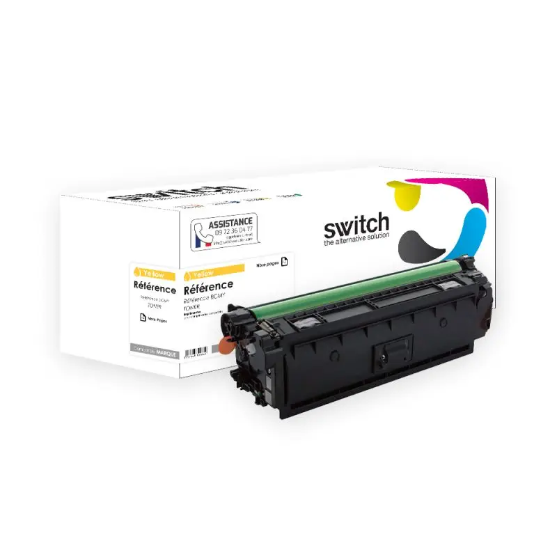 HP 212X Toner Jaune compatible équivalent à W2122X · Switch