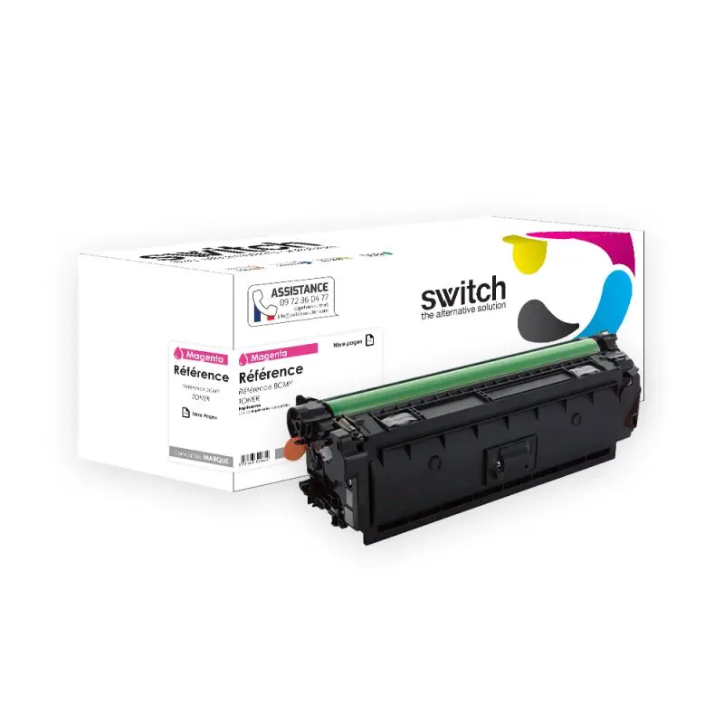 HP 212X Toner Magenta compatible équivalent à W2123X · Switch