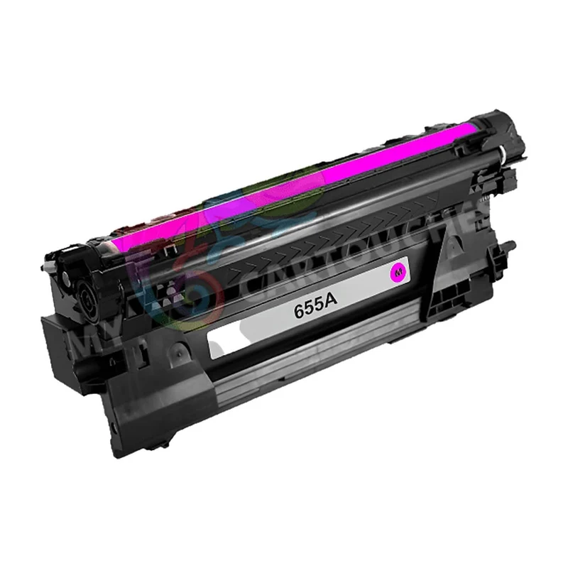 Toner Laser Pour HP 655A Magenta Toner laser HP (CF453A) Compatible
