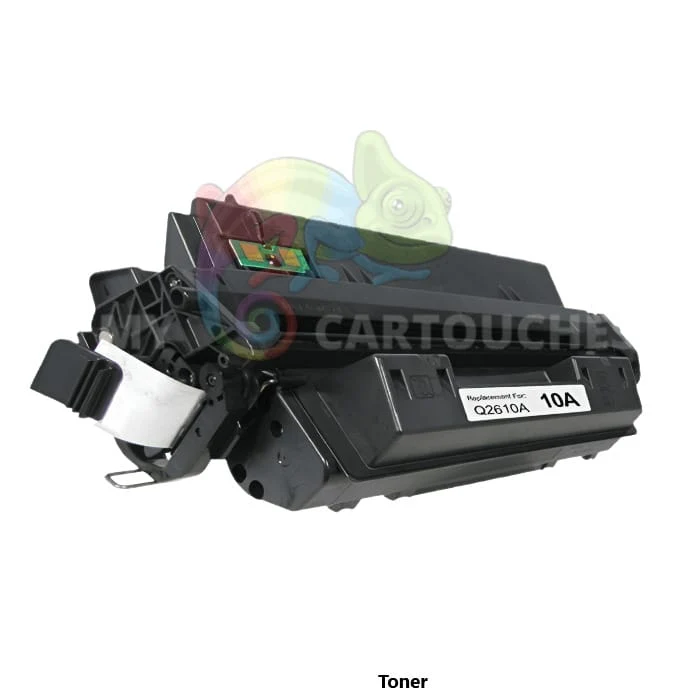 Toner Laser Pour HP 10A Noir (Q2610A) Compatible