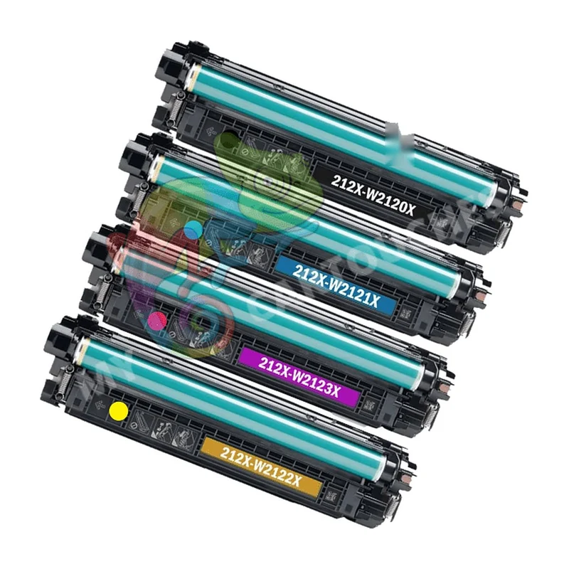 Pack 4 Toners HP 212X XL B/C/M/Y: CLJ Enterprise M554dn, M555dn
