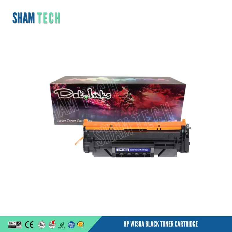 HP 136A Toner Cartridge Compatible Black (W1360A)
