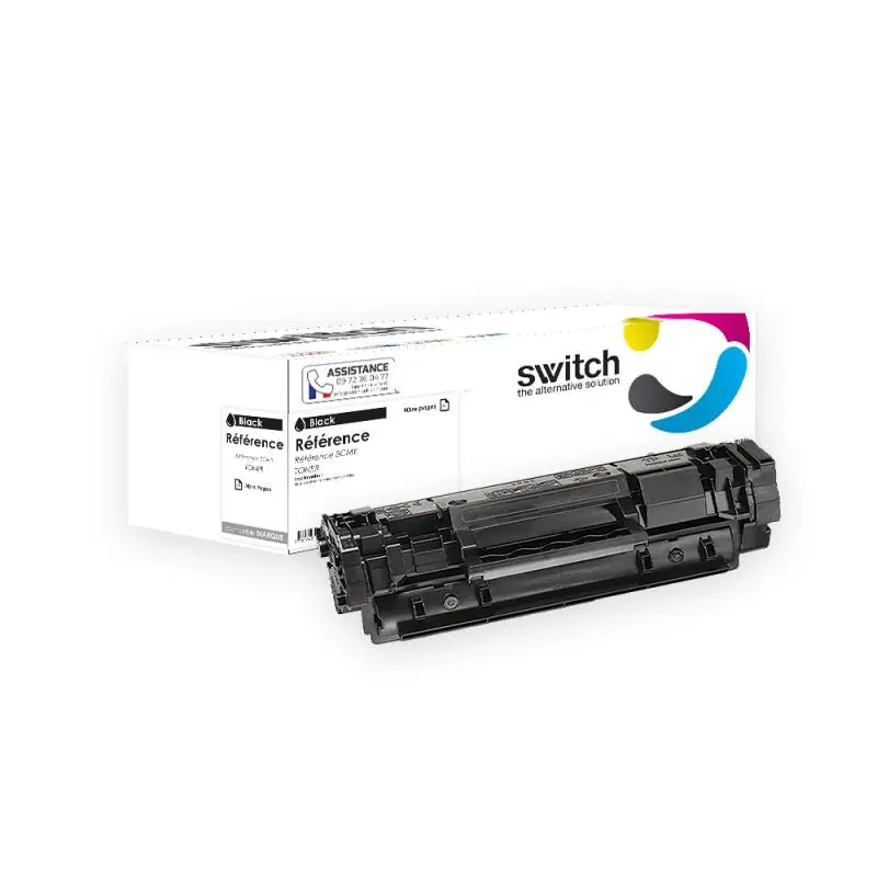 HP 139 Toner Noir compatible équivalent à W1390A, 139A · Switch