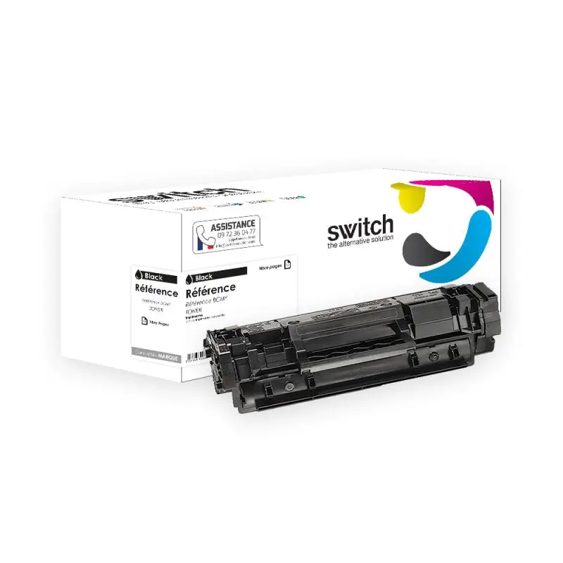 HP 135A Toner Noir compatible équivalent à W1350A · Switch
