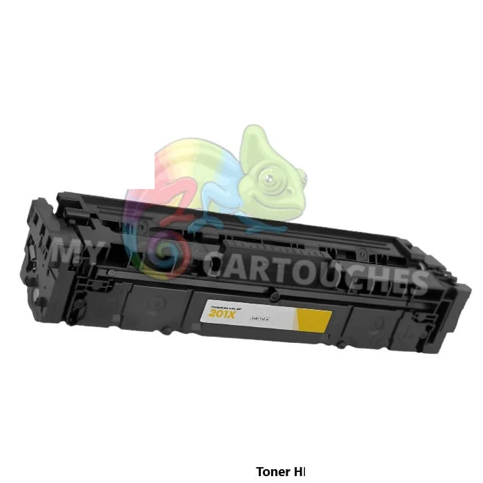 Toner HP 201X CF402X Jaune XL: Color LaserJet Pro M252dw, M277dw