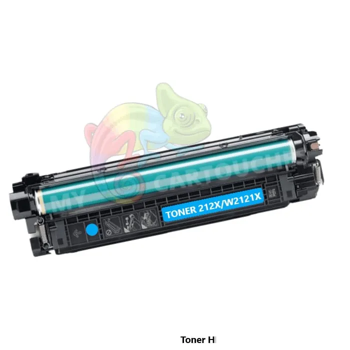 Toner HP 212X W2121X Cyan XL: CLJ Enterprise M554dn, M555dn