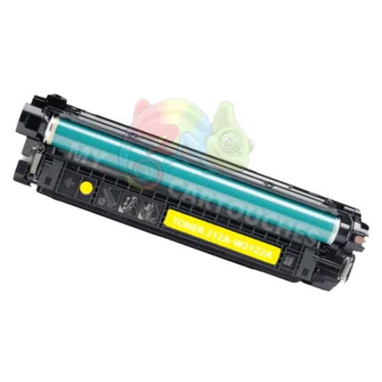 Toner HP 212A W2122A Jaune: CLJ Ent M554dn, MFP M578