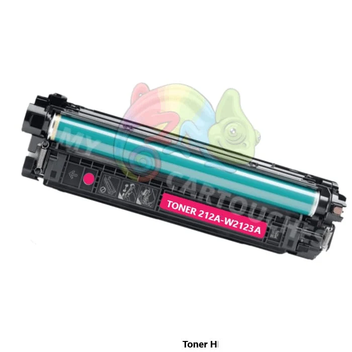 Toner HP 212A W2123A Magenta: CLJ Ent M554dn, MFP M578