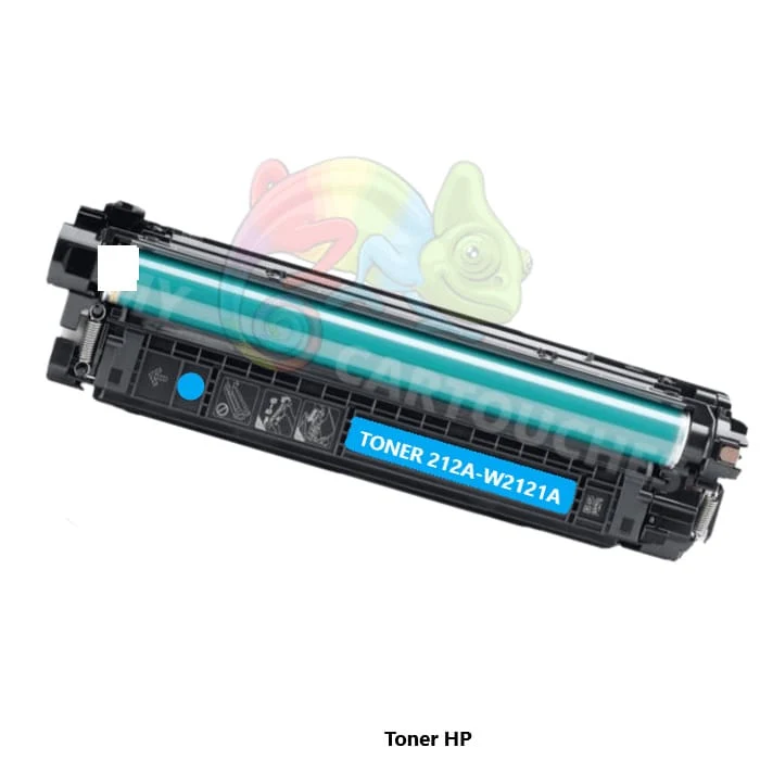 Toner HP 212A W2121A Cyan: CLJ Ent M554dn, MFP M578