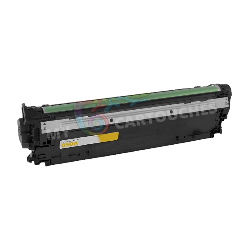 Toner Laser Pour HP 650A Yellow Toner laser HP ( CE272A) Compatible