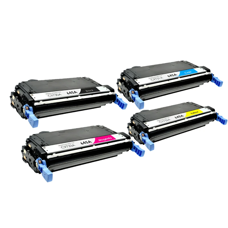 Pack 4 Toners HP 645A: Color LaserJet 5500, 5550