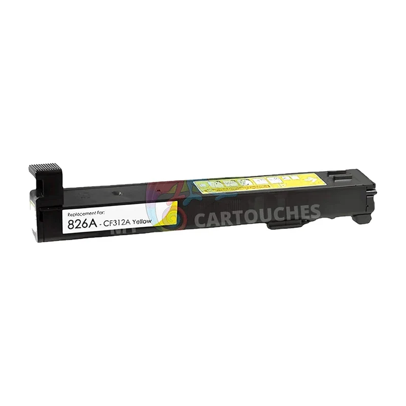 Toner HP 826A CF312A Jaune: Color LaserJet Enterprise M855dn, M880z