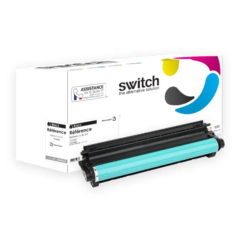 HP 126A Tambour Noir compatible équivalent à CE314A · Switch