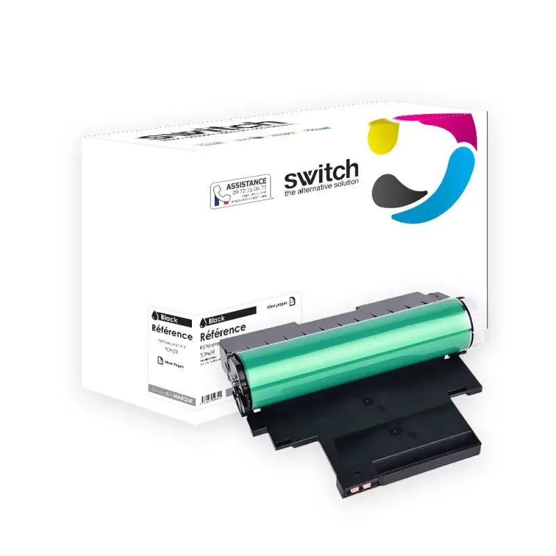 HP 120A Tambour Noir compatible équivalent à W1120A · Switch