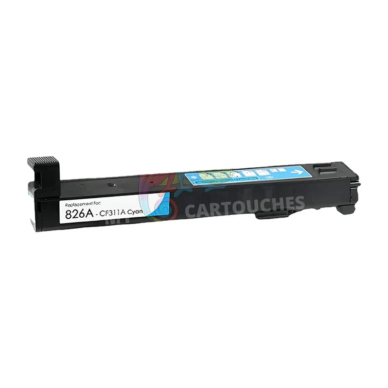 Toner HP 826A CF311A Cyan: Color LaserJet Enterprise M855dn, M880z
